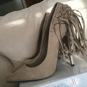 Fringe heels